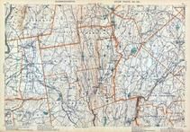 Plate 020 - Granby, Belchertown, Braintree, Brookfield, Ware, Massachusetts State Atlas 1909